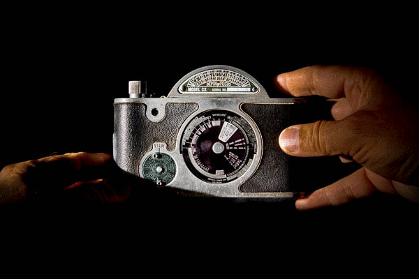 Julian Kilker - "Young Photographer: Then, Now, Soon" triptych showing three stages of photography