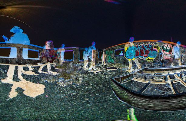 Julian Kilker - Time-compressed 360 tour of abandoned building
